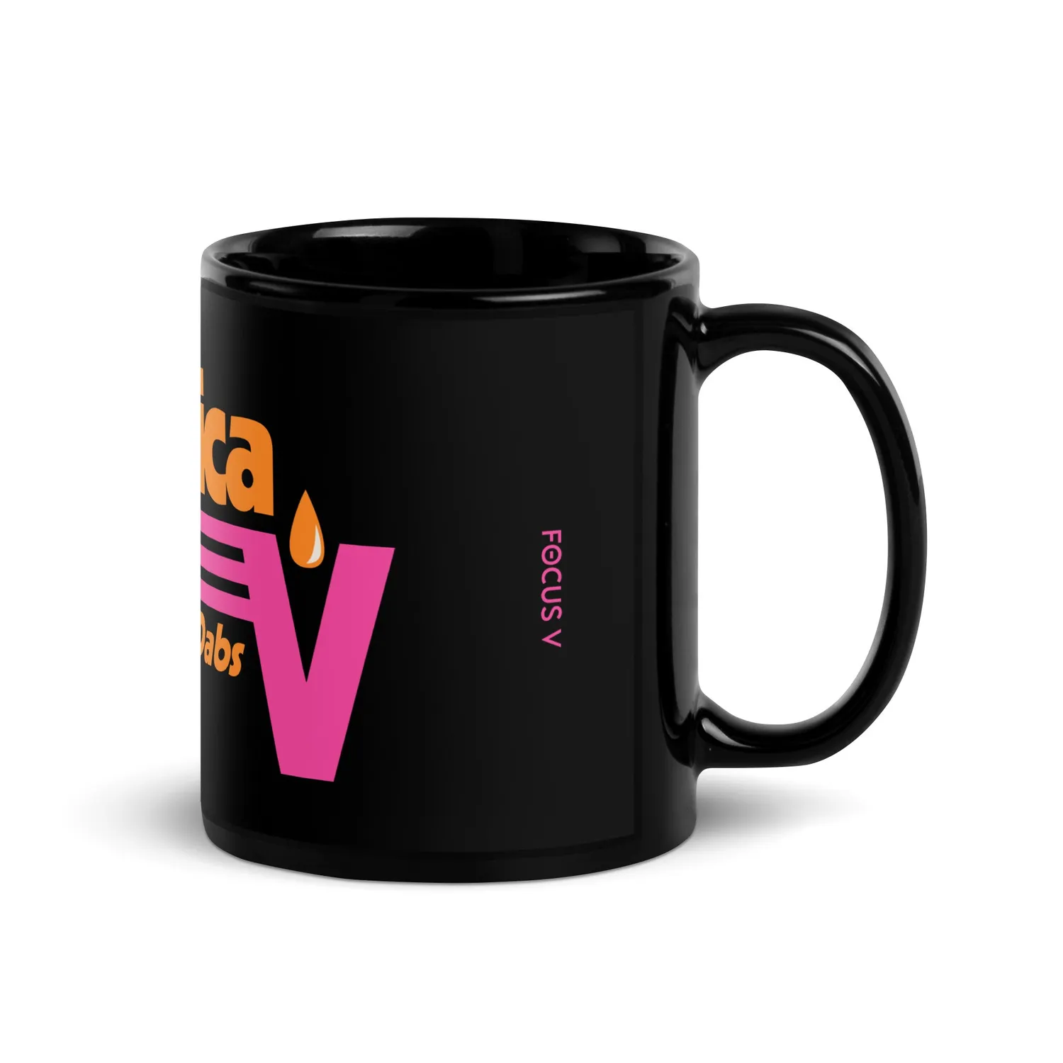 Focus V America Runs on Dabs mok 11 oz keramiek