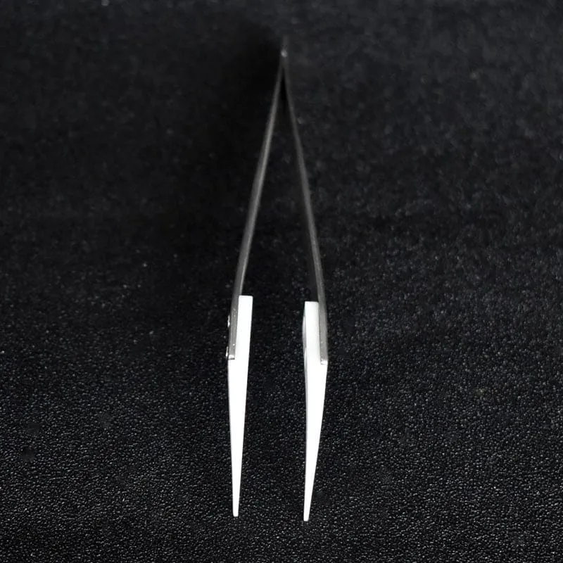 JCVAP 90 Degree Ceramic pincet hittebestendig zwart