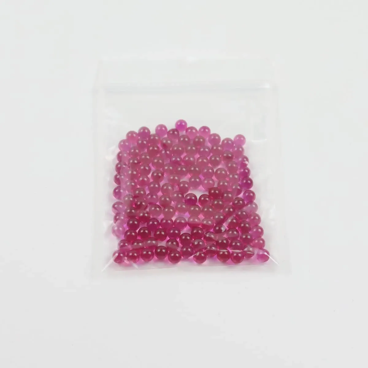 JCVAP ruby terp parels dab beads 3mm hittebestendig