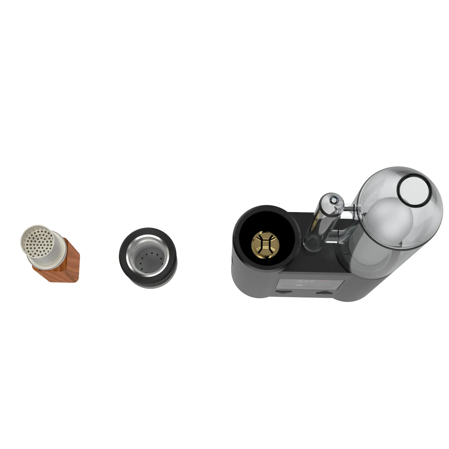 Herbcloud Crown Titan ball vape kruidenvaporizer draagbaar