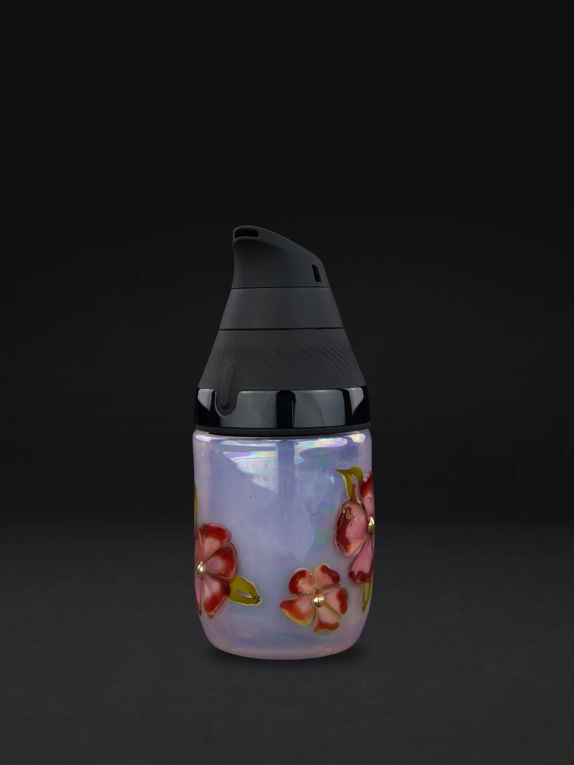 Puffco Blossom glazen opzetstuk iriserend bloem
