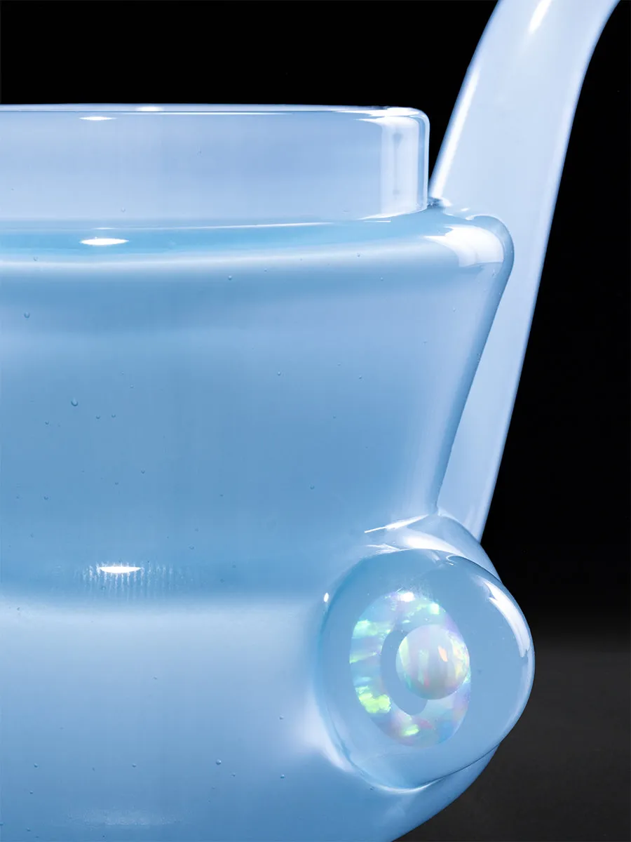 Puffco Proxy Venetian Sherlock glaspijp blauw opaal