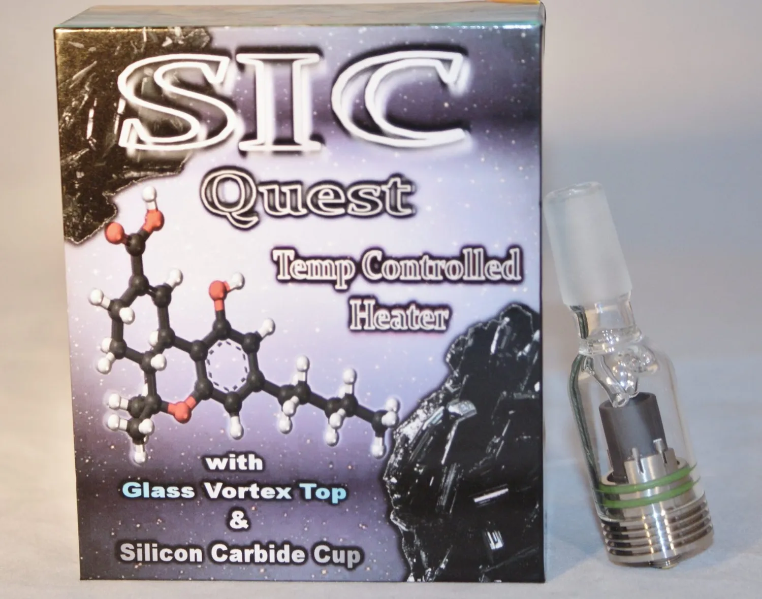 Divine Tribe Quest 14mm Vortex Top glazen top 1 stuk