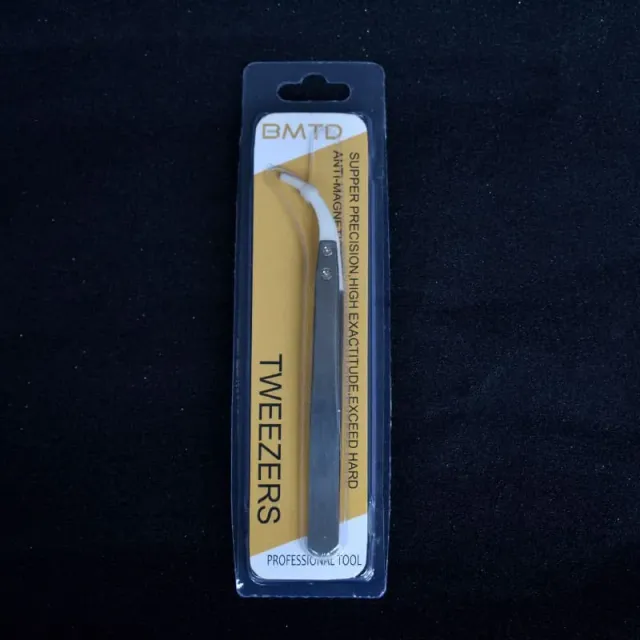 JCVAP 90 Degree Ceramic pincet hittebestendig zwart