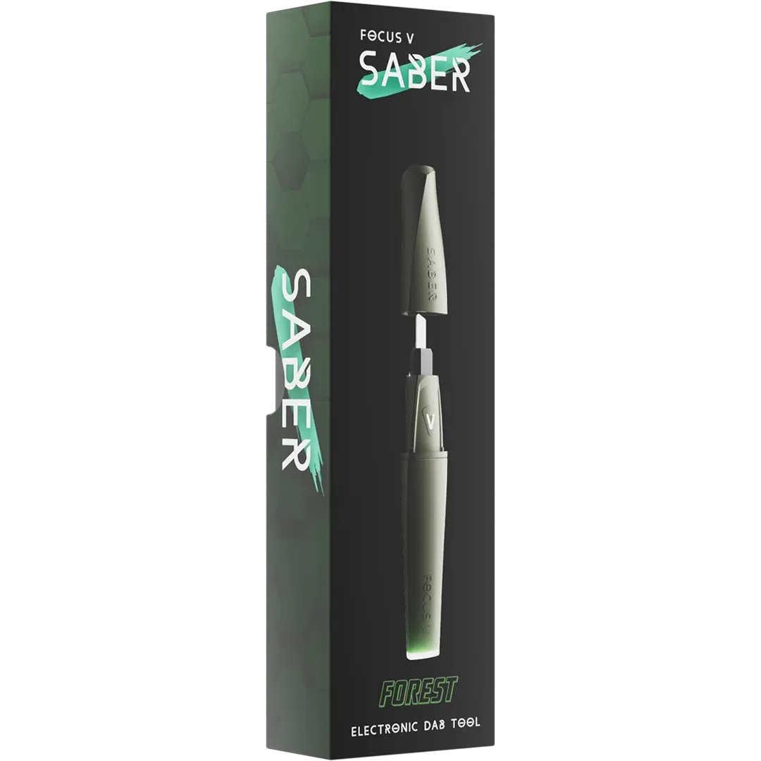Focus V SABER Forest elektrische dab tool groen 3 standen