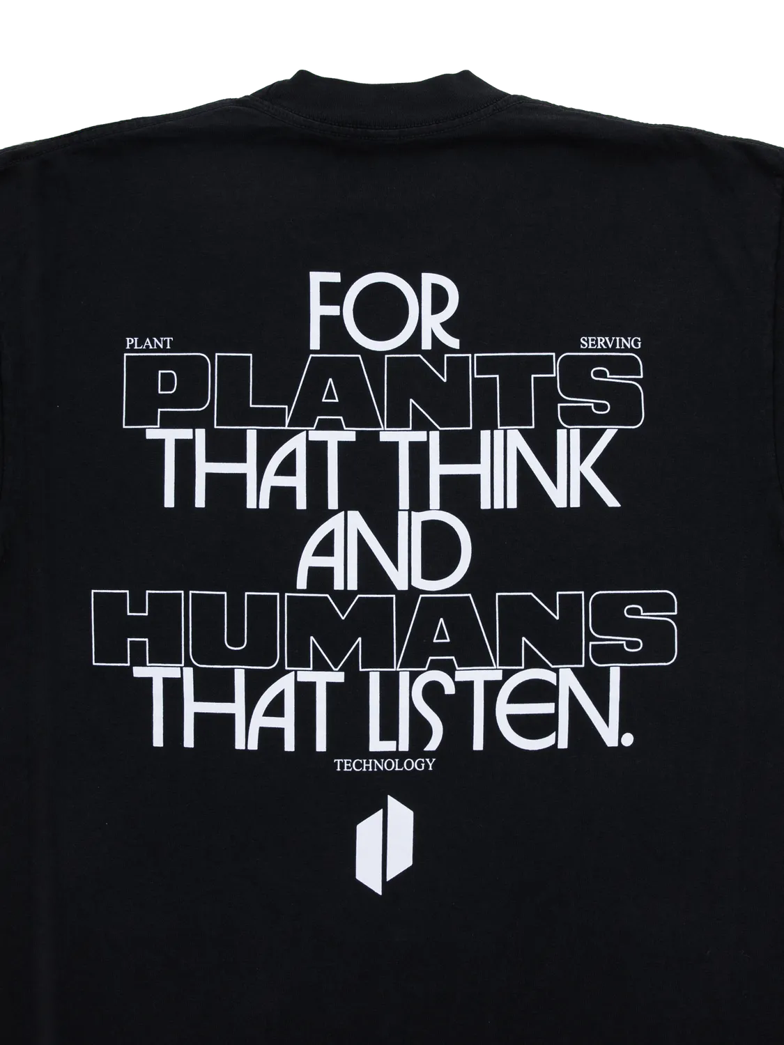 Puffco Plants & Humans Tee shirt zwart katoen