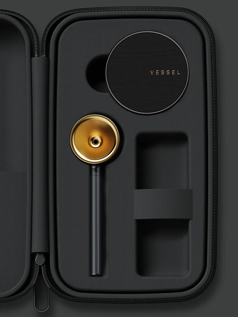 Vessel Tide Case pijp etui zwart waterbestendig