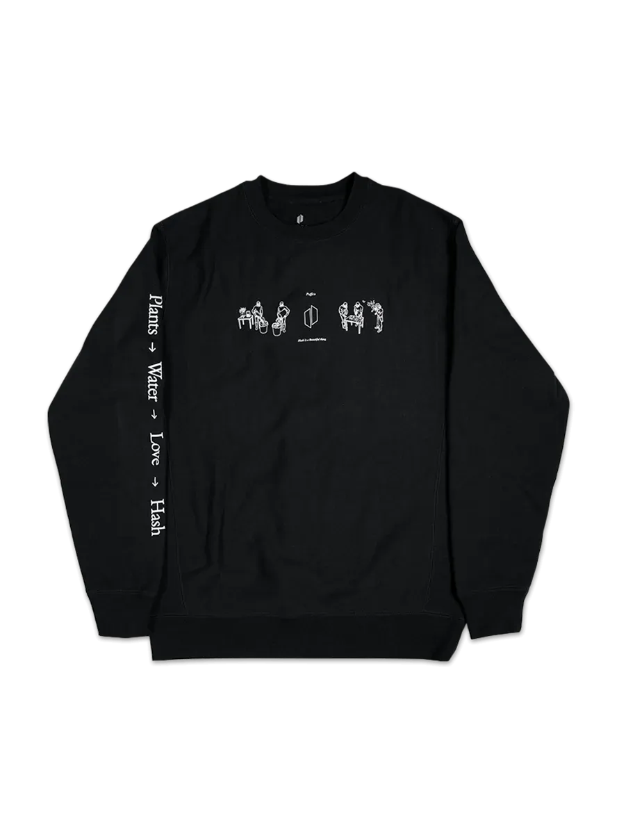 Puffco Water Hash Sweater trui lange mouw katoen