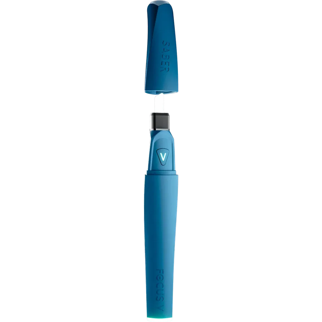Focus V Saber Midnight elektrische dab tool zwart USB-C
