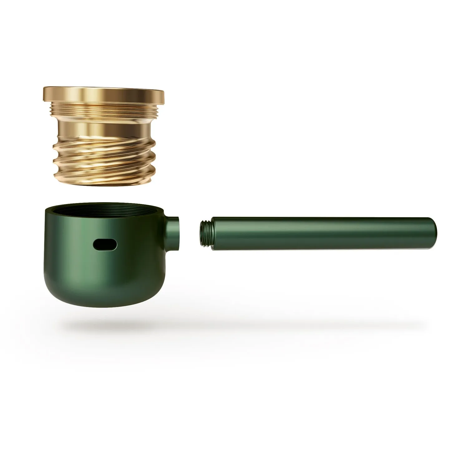 Vessel Pipe Emerald pijp dry herb groen