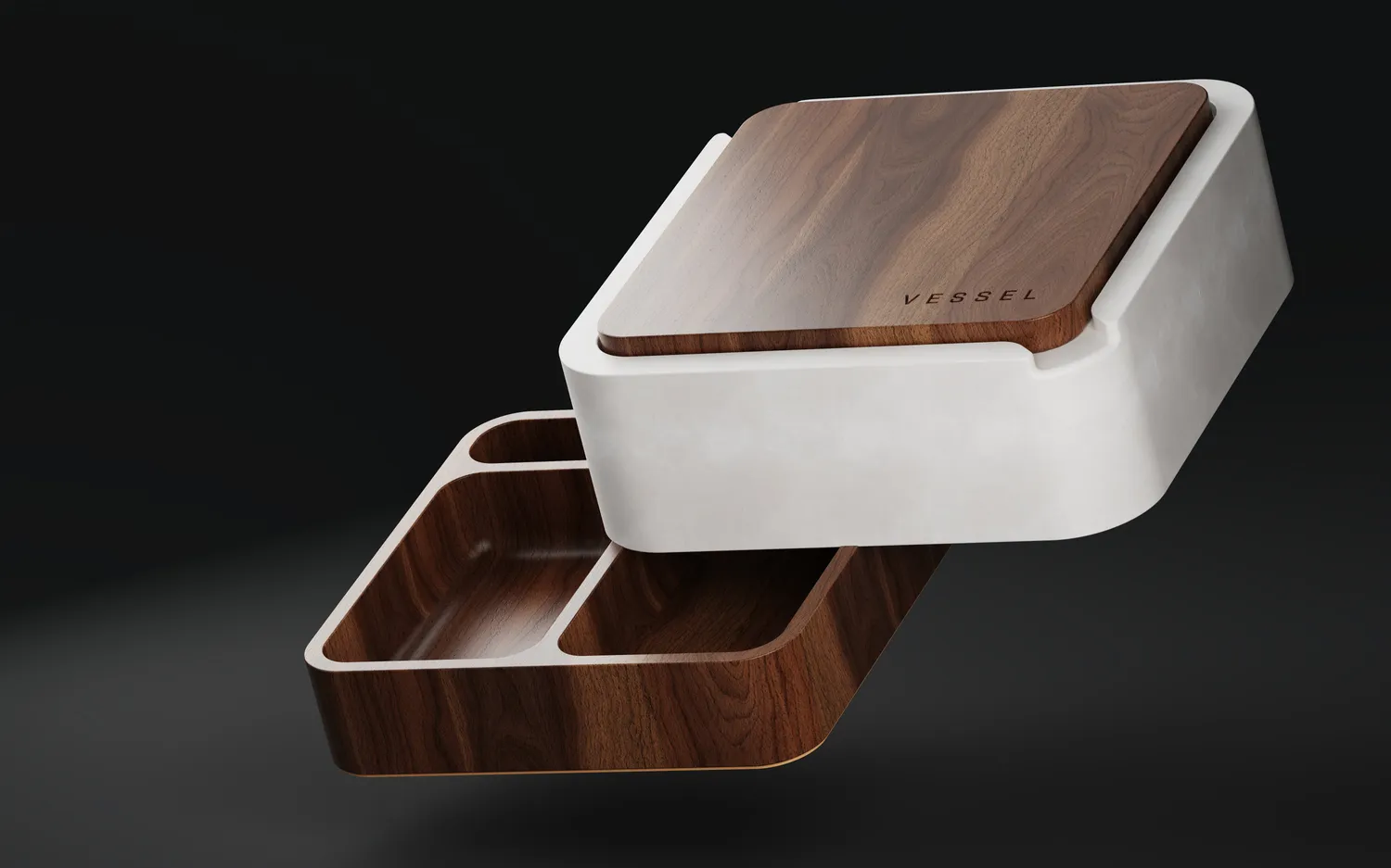 Vessel Ash asbak modern design geurarm