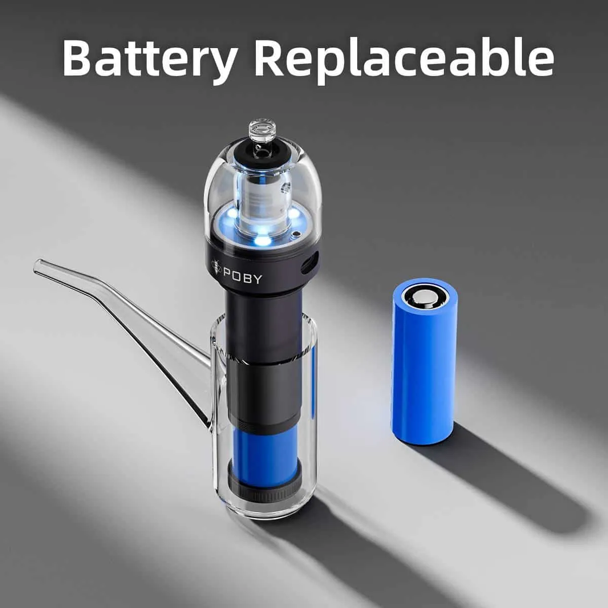 JCVAP Poby LE V2 elektrische dab rig met XL insert