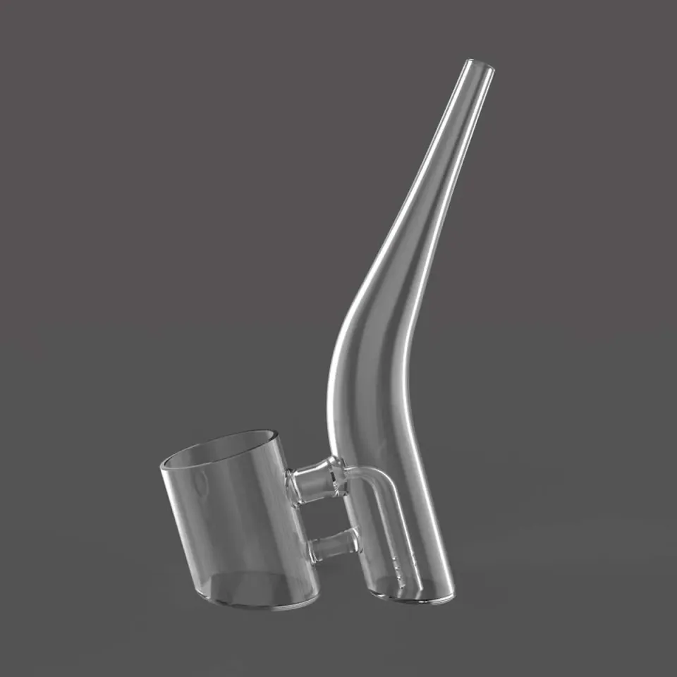 JCVAP Poby S Jazz bubbler glazen opzetstuk glas
