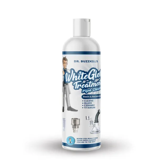 Dr. Buzzkill's White Glove Treatment reiniger 16oz glas