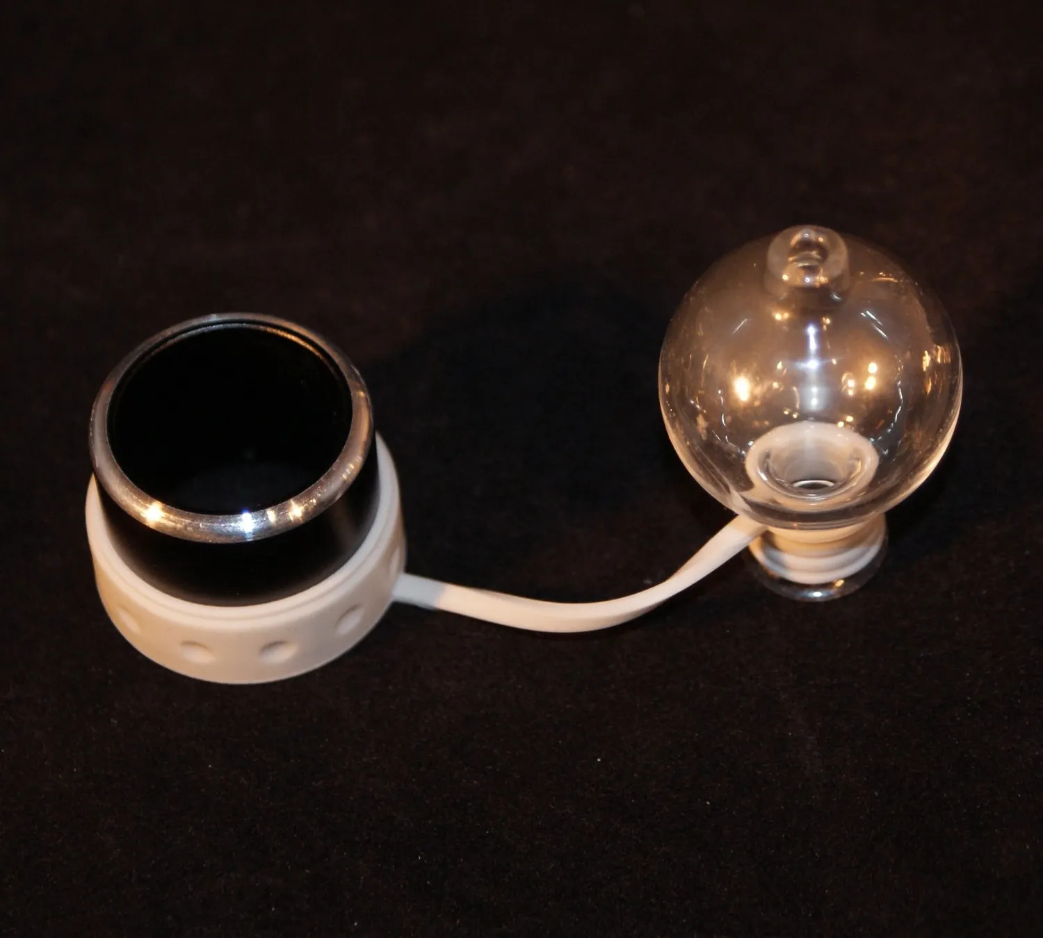 Core eRig accessoires carb cap en base voor 1.0 en 2.0
