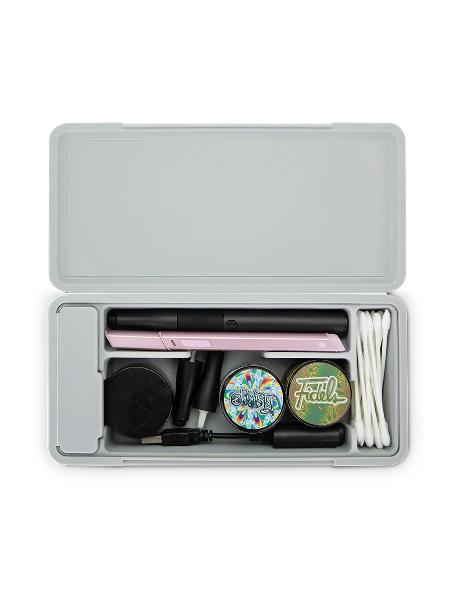 Puffco Travel Case opbergcase Pearl aluminium