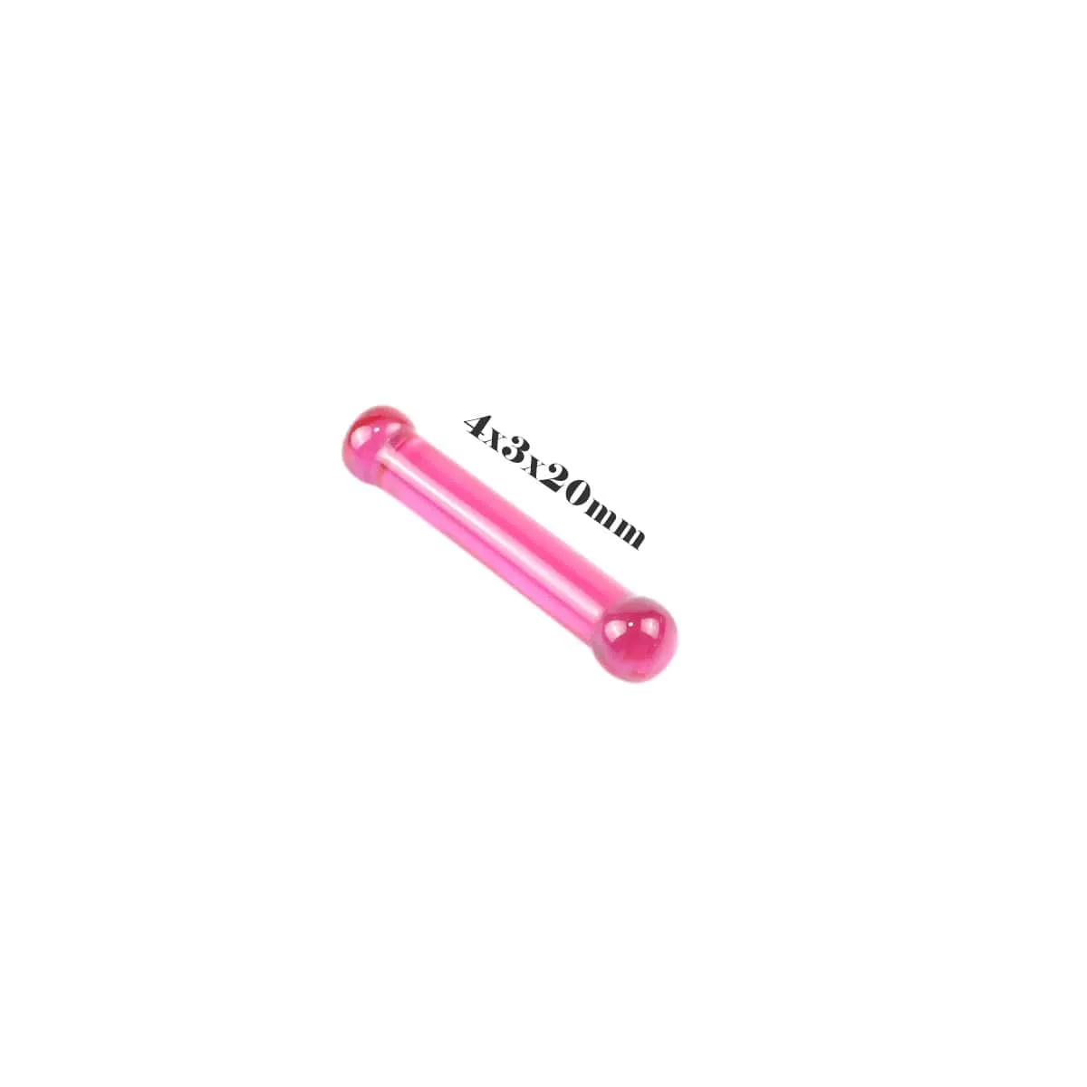 JCVAP ruby terp pillar bone shape robijn glas