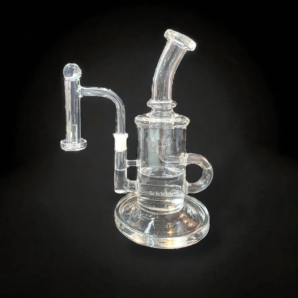 Divine Tribe 10mm Sidecar bubbler glazen opzetstuk kit