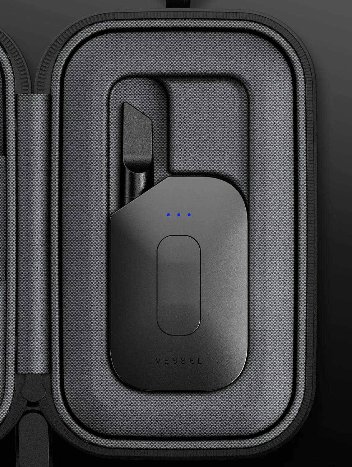 Vessel Hub Case zwart – opbergetui Compass serie