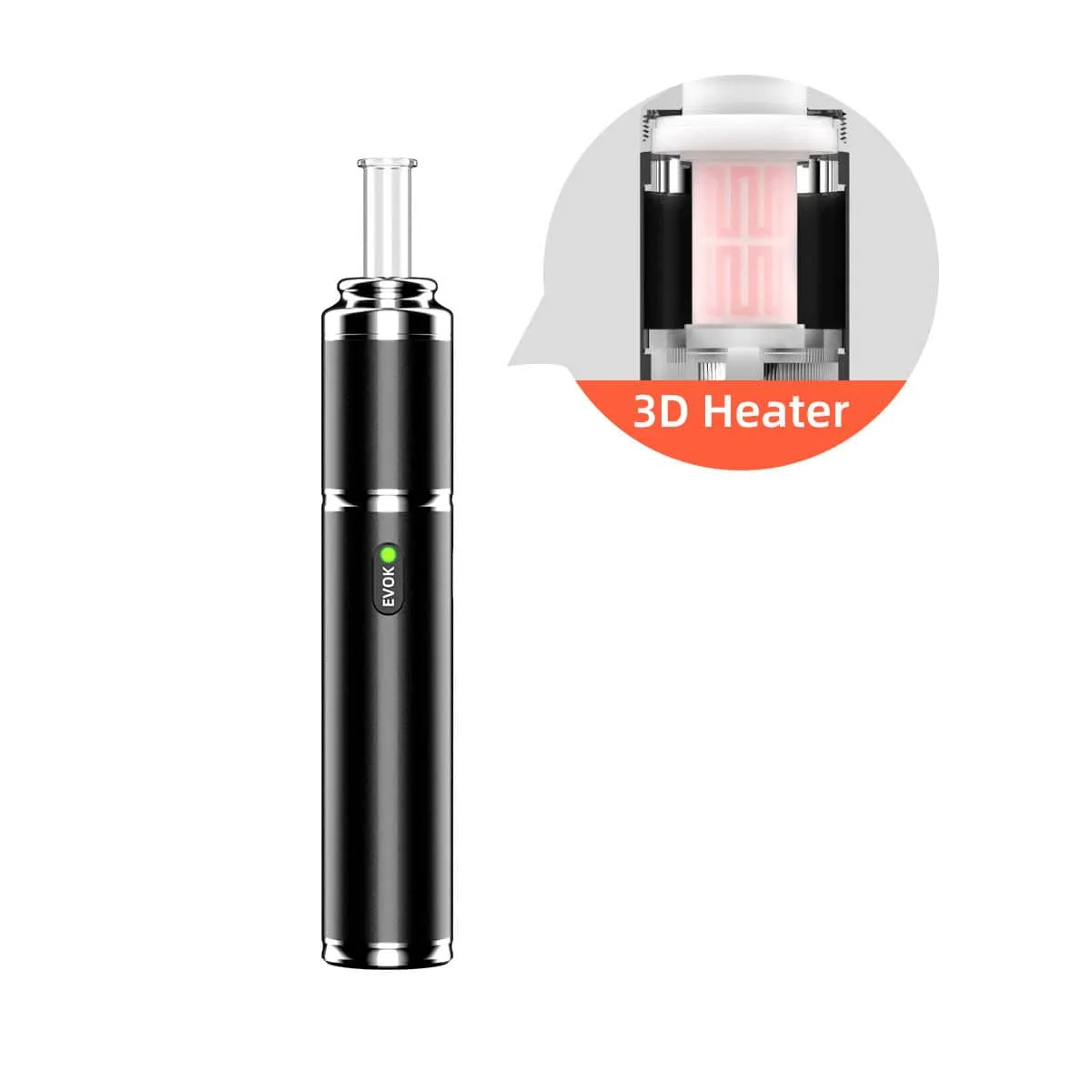 JCVAP EVOK dry herb pen vaporizer kruiden