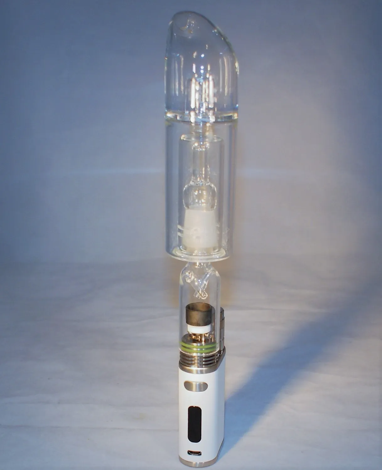Divine Tribe V5 Vortex glazen top 14mm 18mm volledig glas