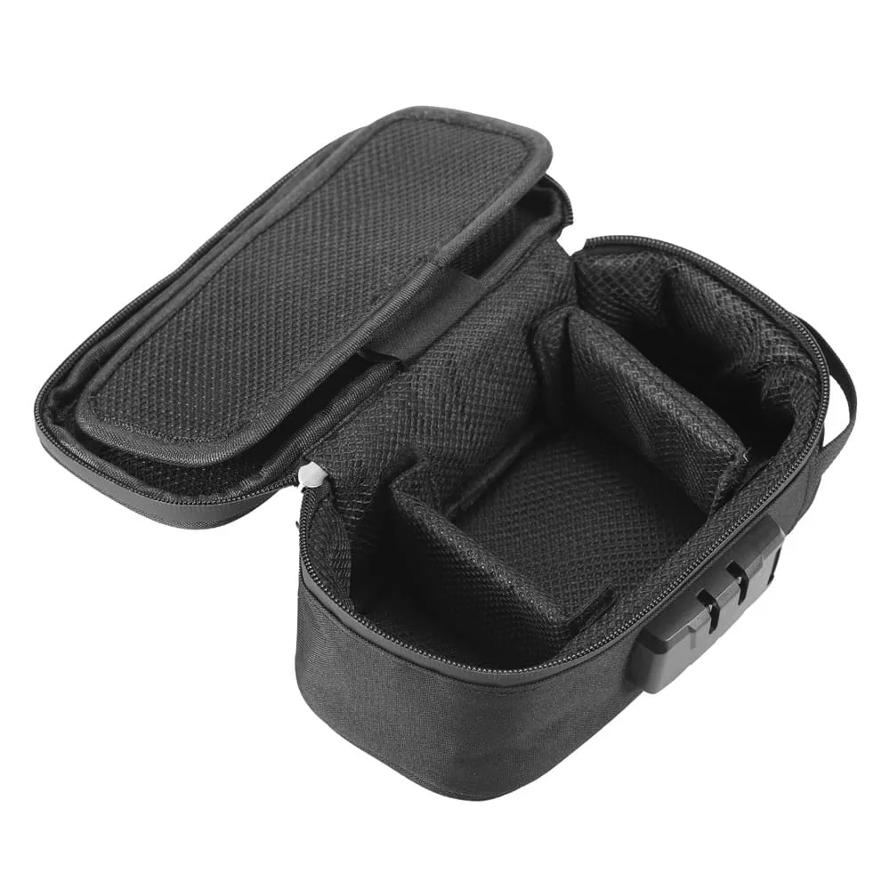 JCVAP Smell Proof tas geurtas met slot carbon