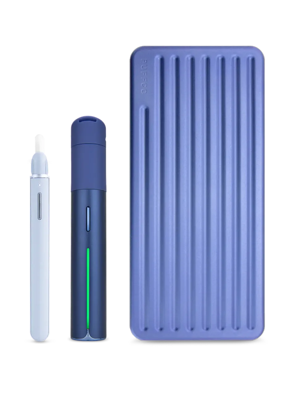 Puffco Pivot vaporizer Sapphire set met hot knife