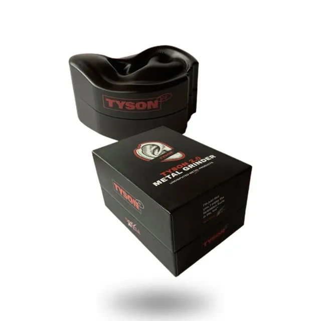 Tyson 2.0 Ear Grinder Metaal Goud zwart