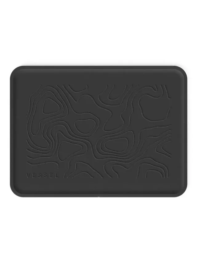 Vessel Mat siliconenmat zwart hittebestendig dab accessoire