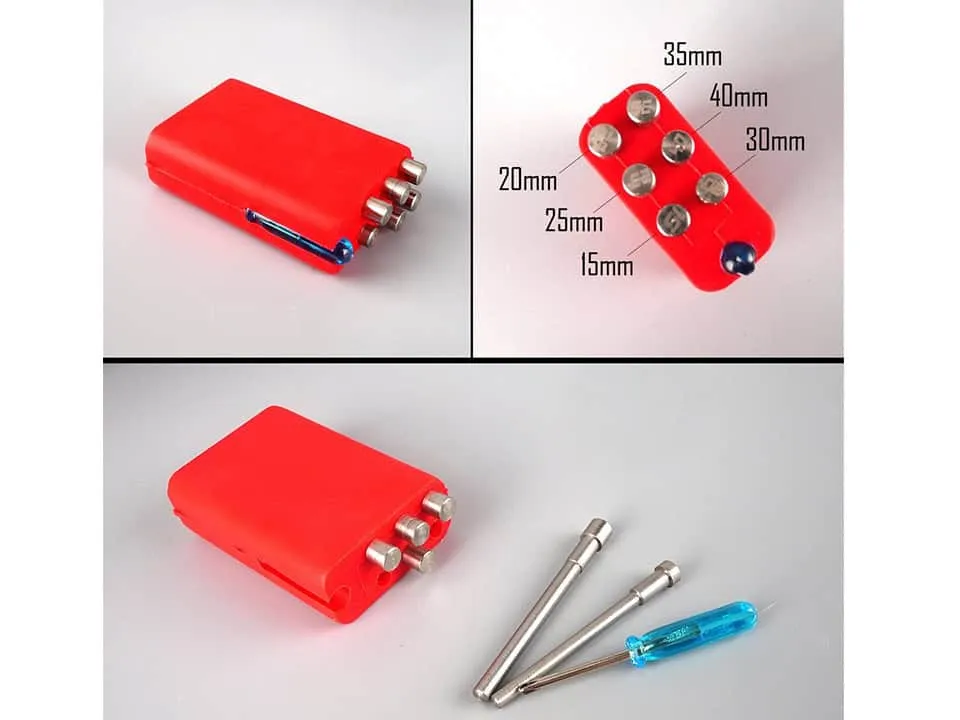 JCVAP DIY Coil Jig gereedschapsset e-sigaret Ohm tester