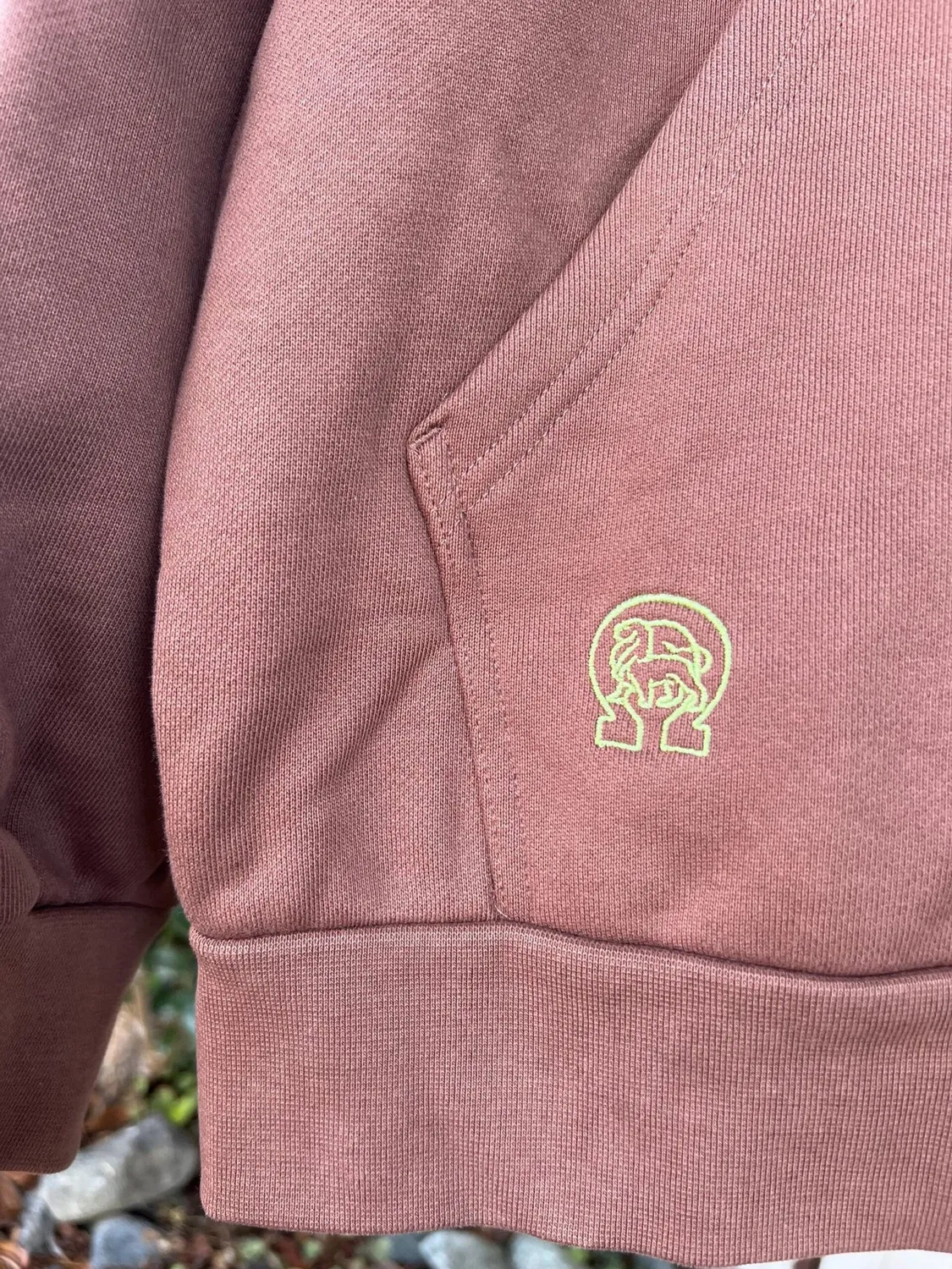Divine Tribe Hemp hoodie hennep katoen fleece rits