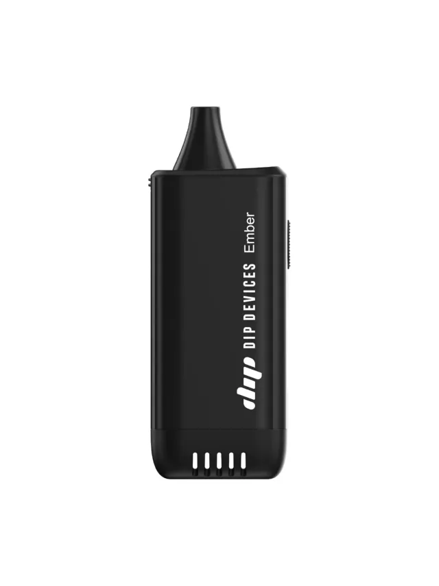 Dip Devices Ember elektrische pijp zwart zonder vuur