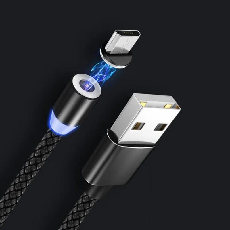 JCVAP Magnetische Oplaadkabel USB Kabel Snellader