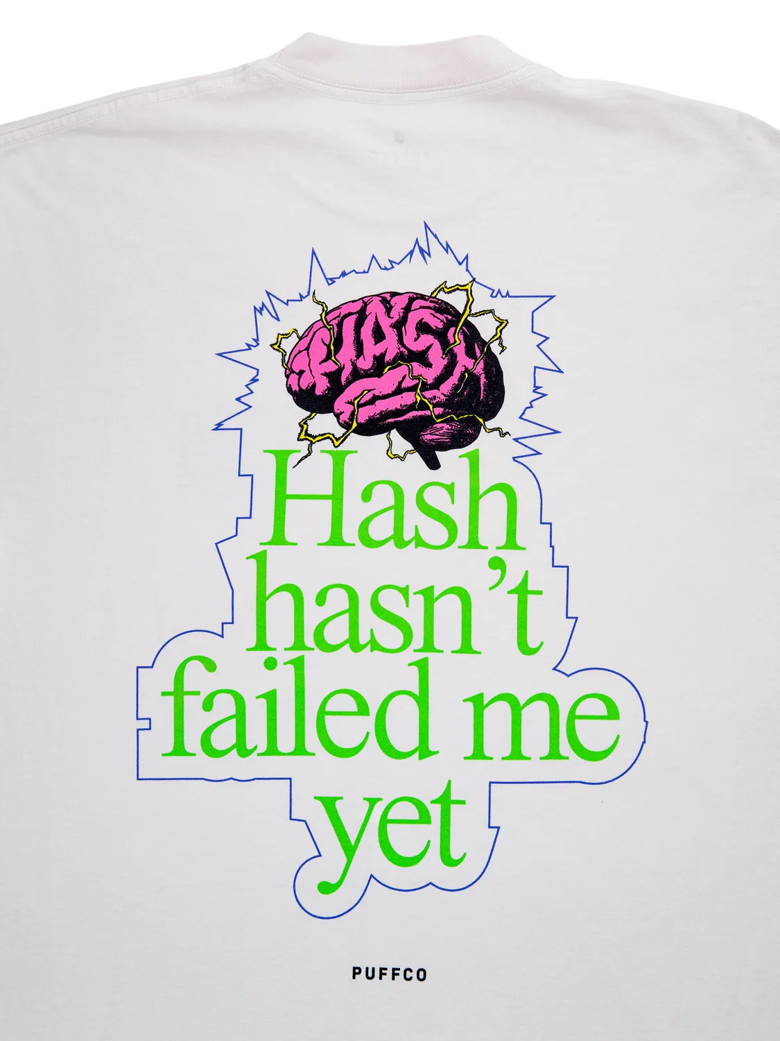 Puffco Brain Hash Tee T-shirt crème M