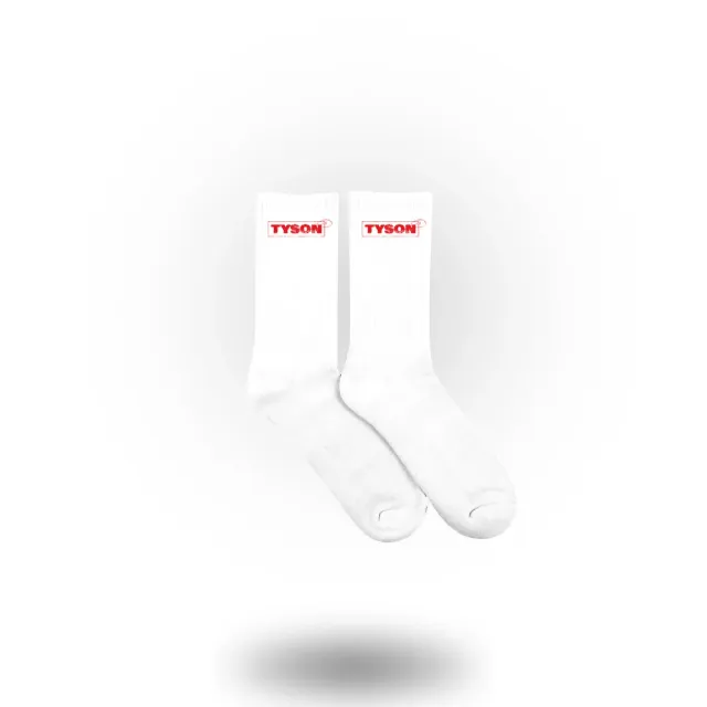Tyson 2.0 Sokken wit katoen unisex