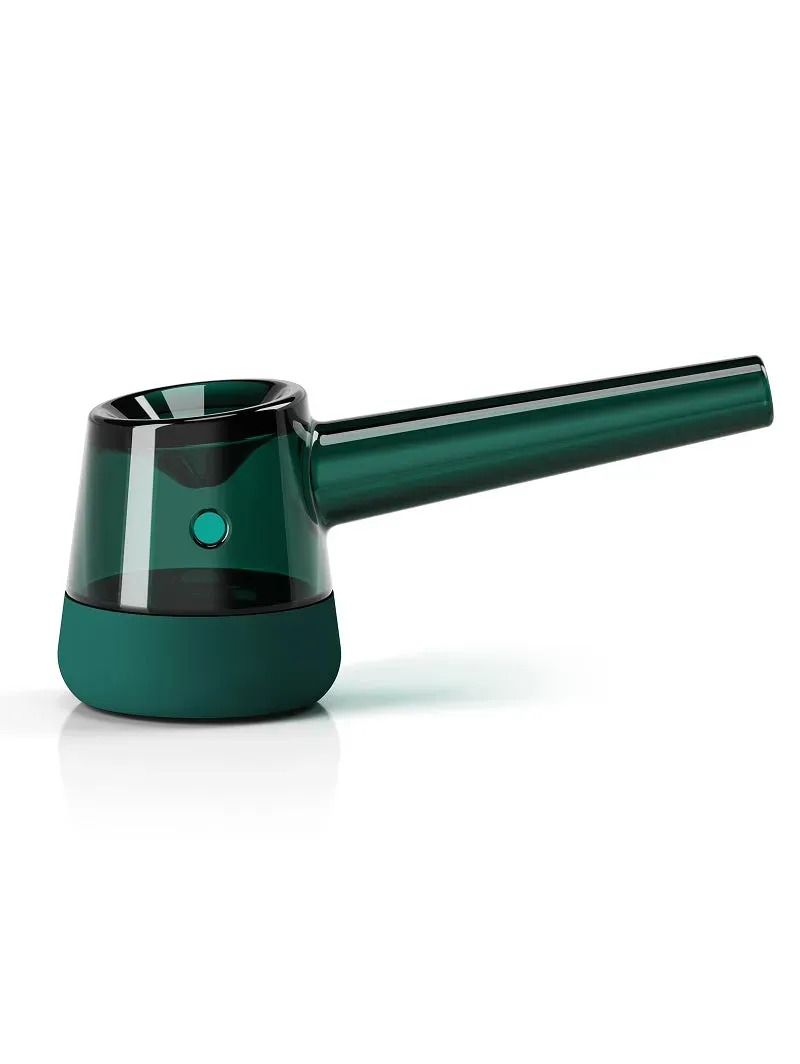 Vessel Forge glazen pijp Emerald 1g siliconen voet