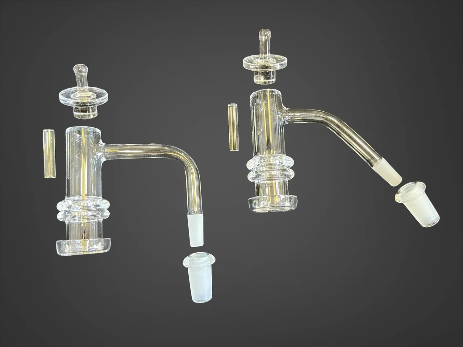 Divine Tribe terp slurper glazen banger 30mm 14mm met marble