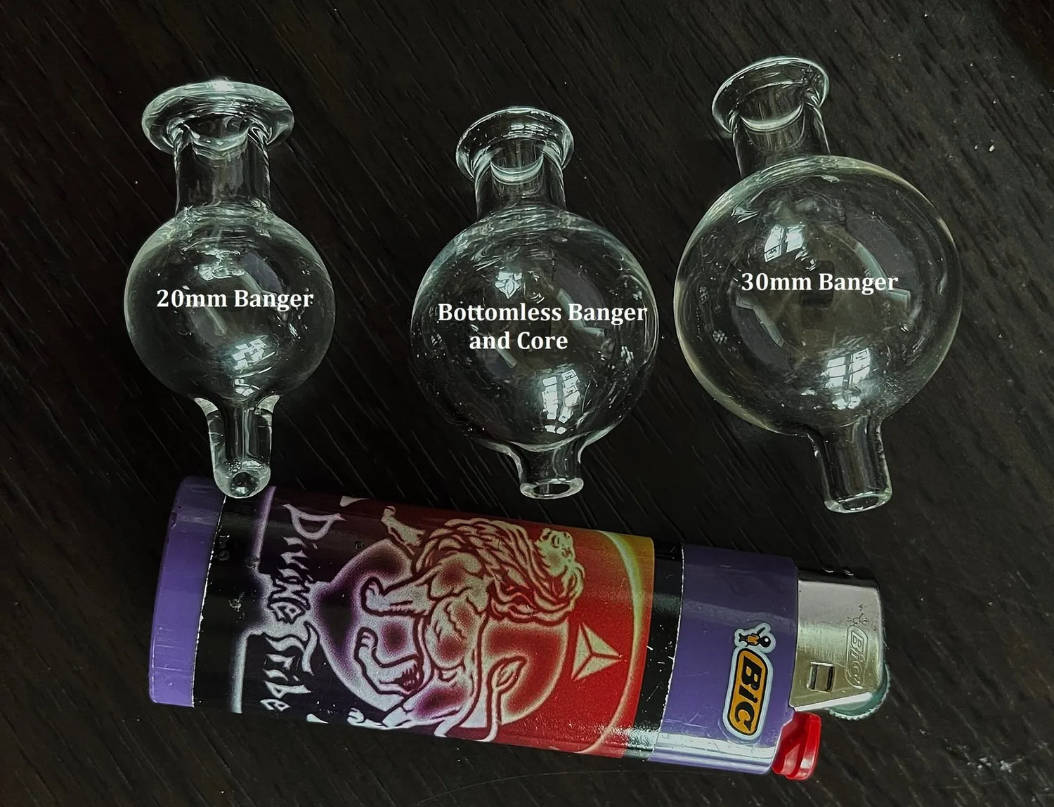 Divine Tribe Core eRig carb cap vortex zwart aluminium