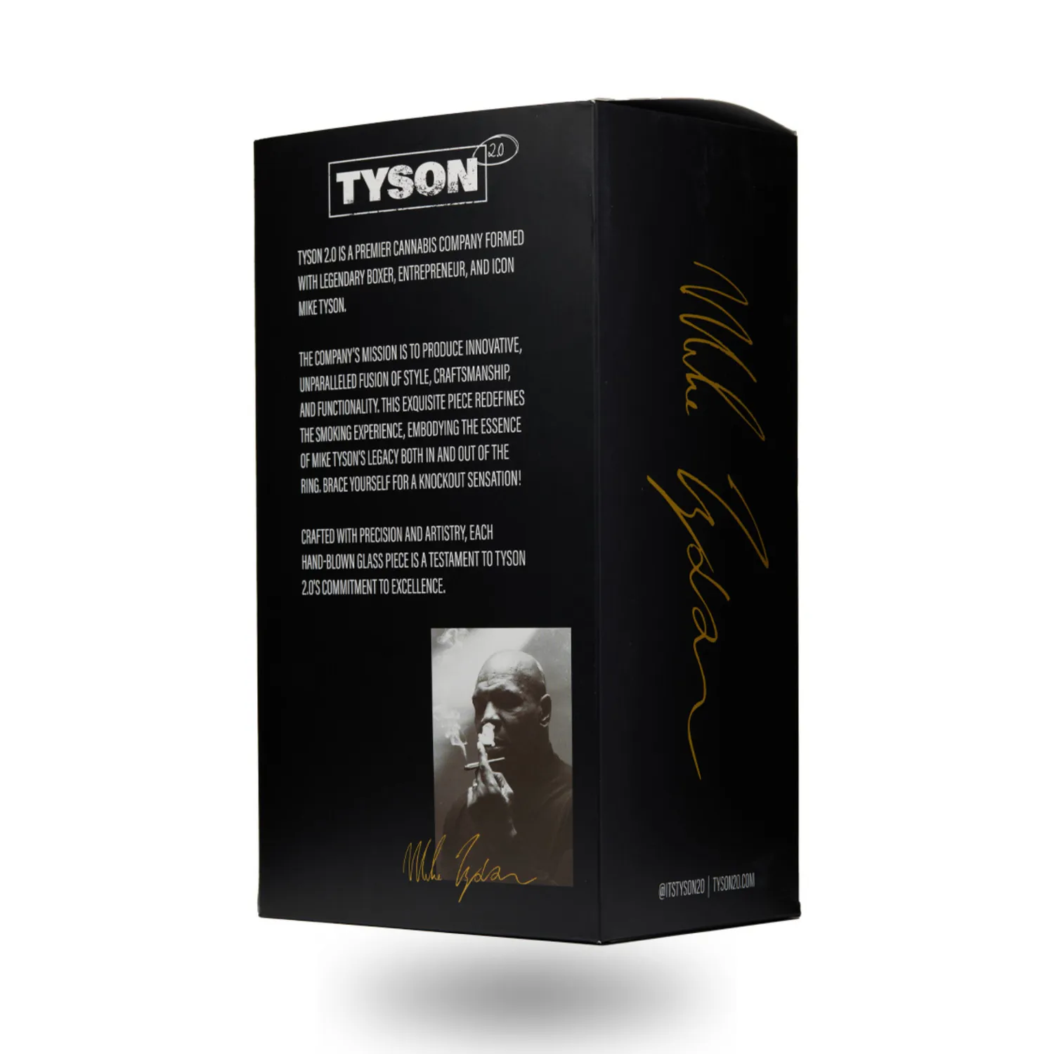 Tyson 2.0 Haymaker waterpijp 12 inch helder glas