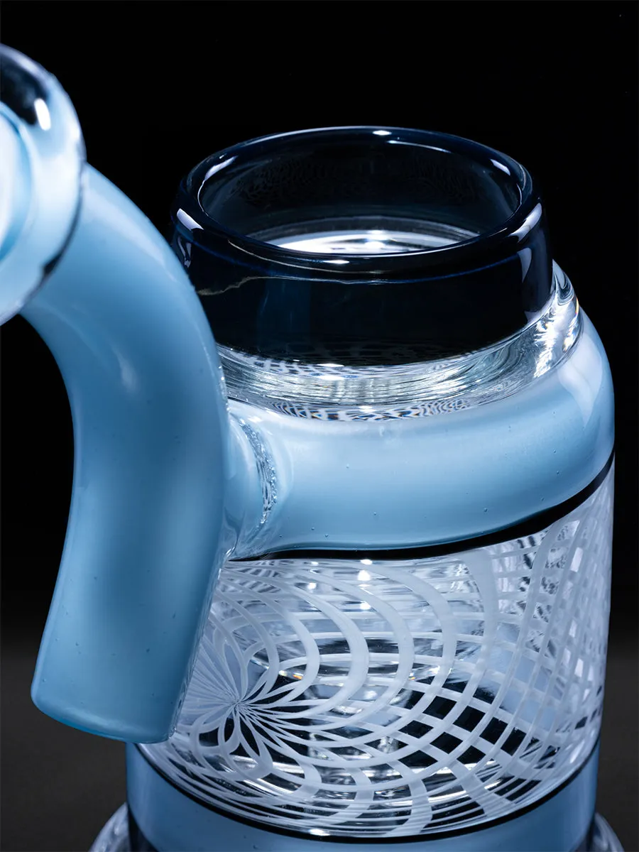 Puffco Proxy Dewar Bubbler glasopzetstuk wit Reyna