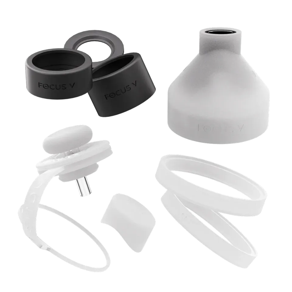 Focus V AERIS Swivel siliconen accessoirekit transparant