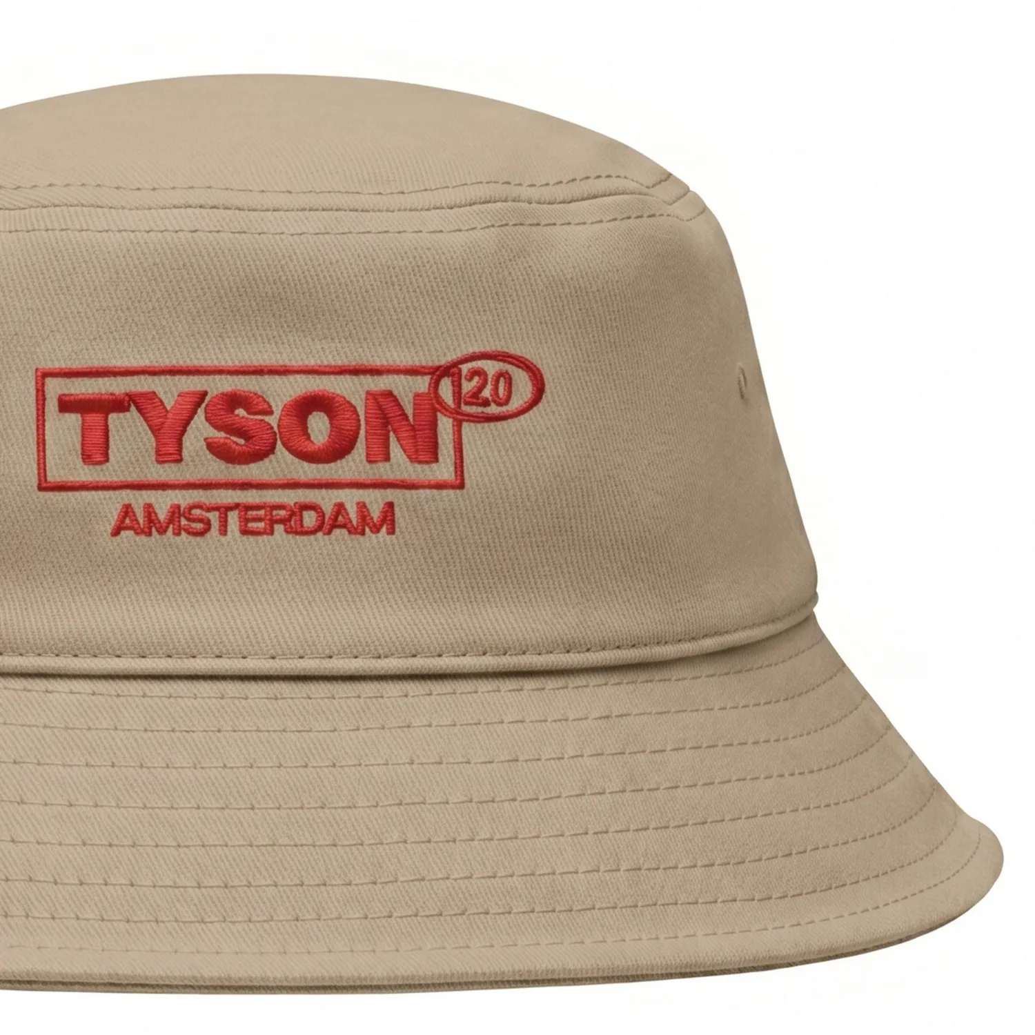 Tyson 2.0 Bucket Hat katoen Beige one size