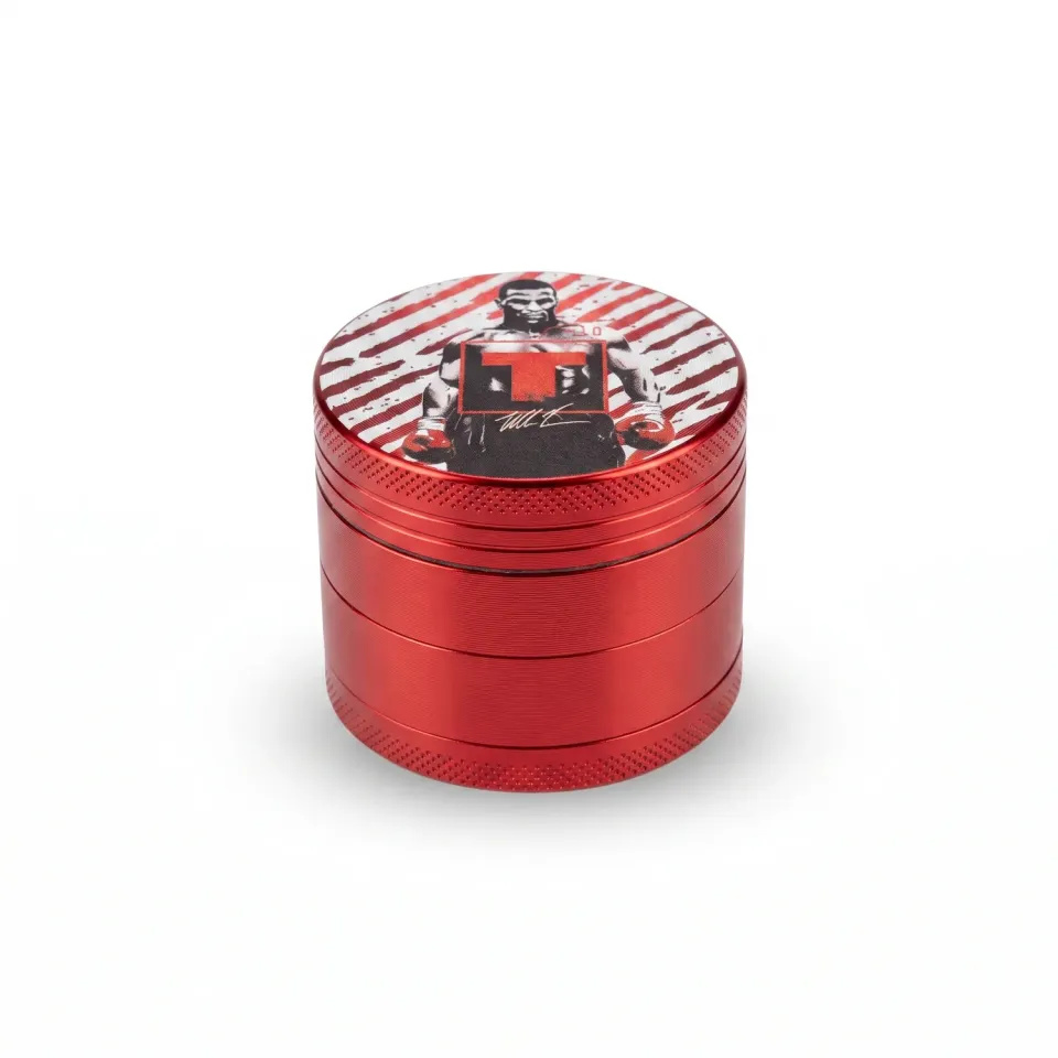 Tyson 2.0 Metal Grinder rood 4-delig