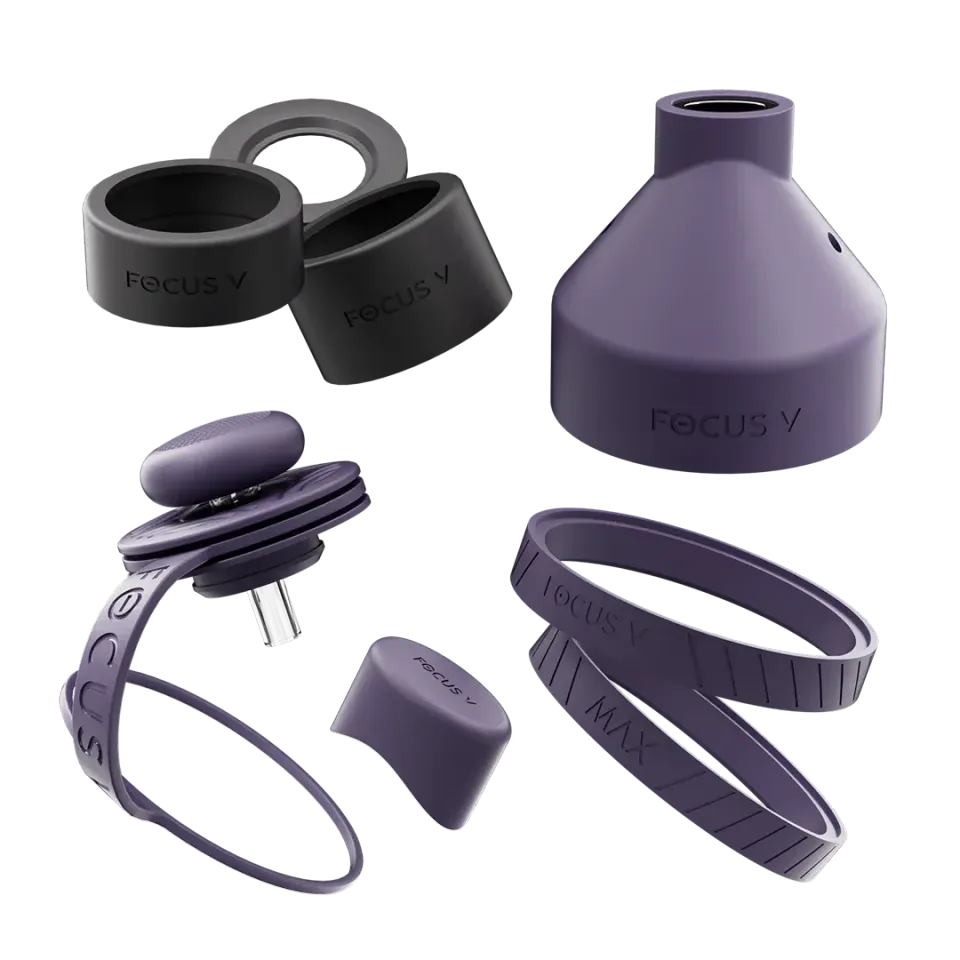 Focus V Aeris Swivel accessoire kit grape silicone