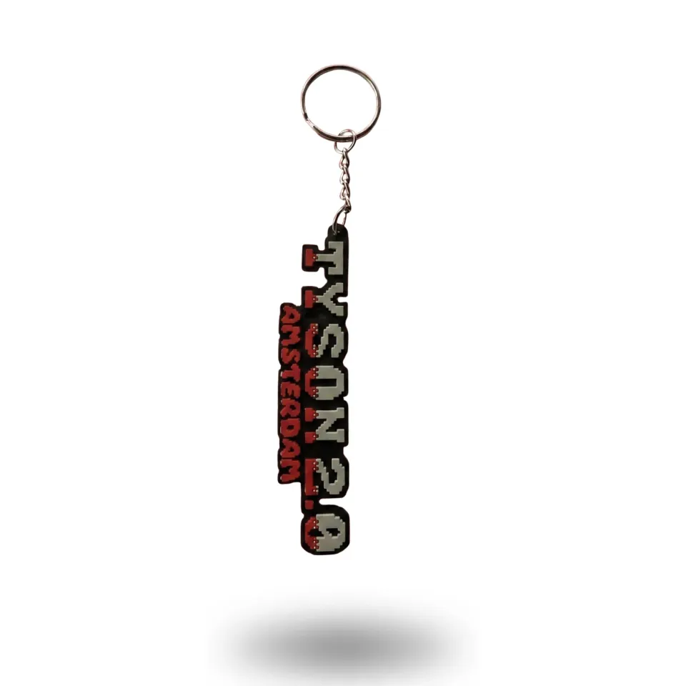 Tyson 2.0 Amsterdam sleutelhanger zwart compact