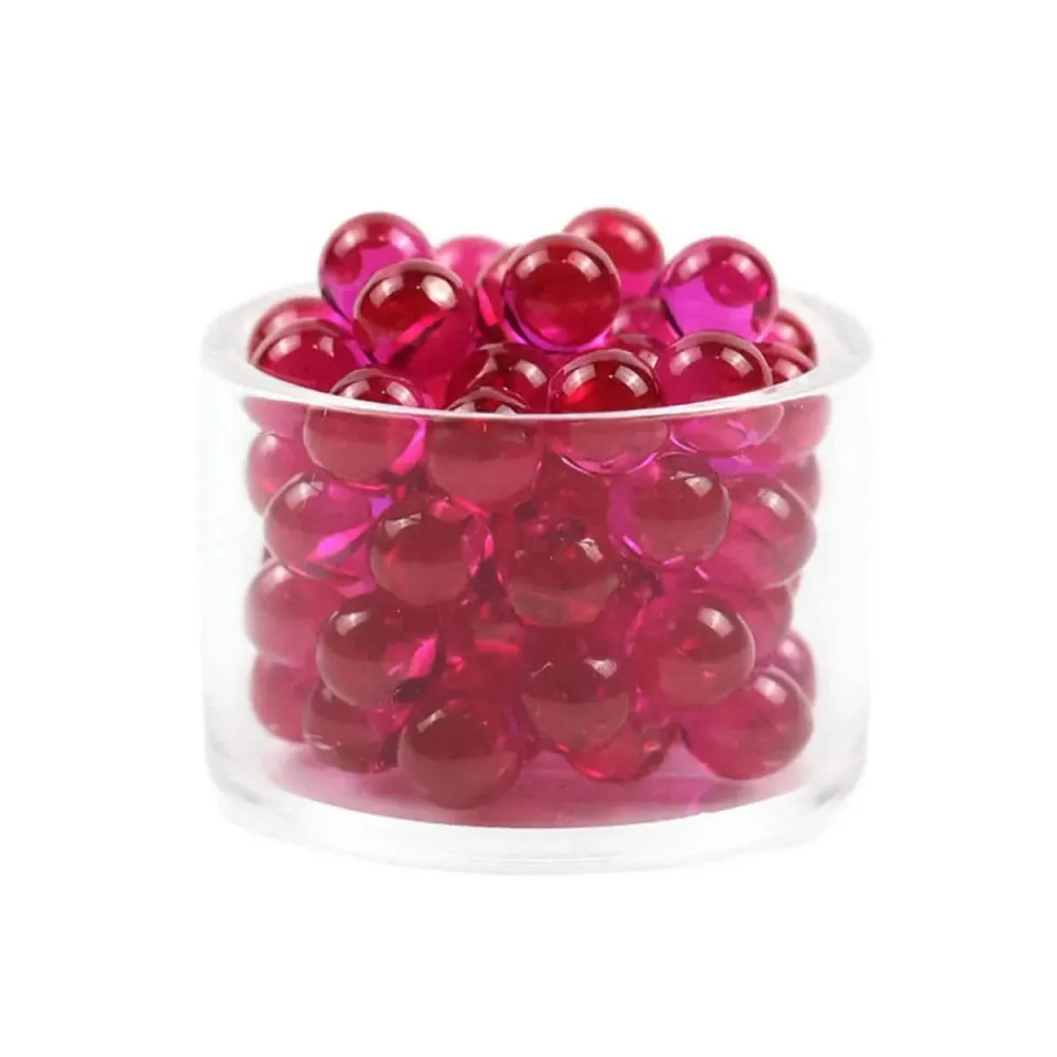 JCVAP ruby terp parels dab beads 3mm hittebestendig