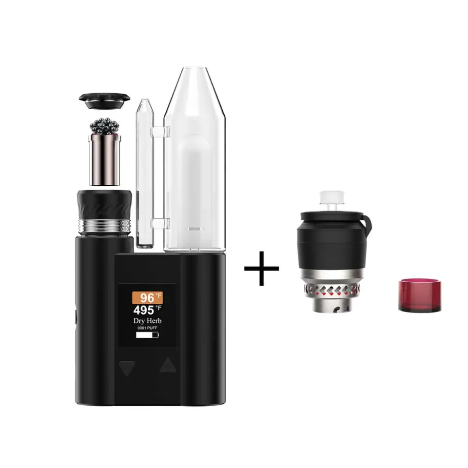 JCVAP Herbcloud ICA 5D V2 titanium kit ruby insert