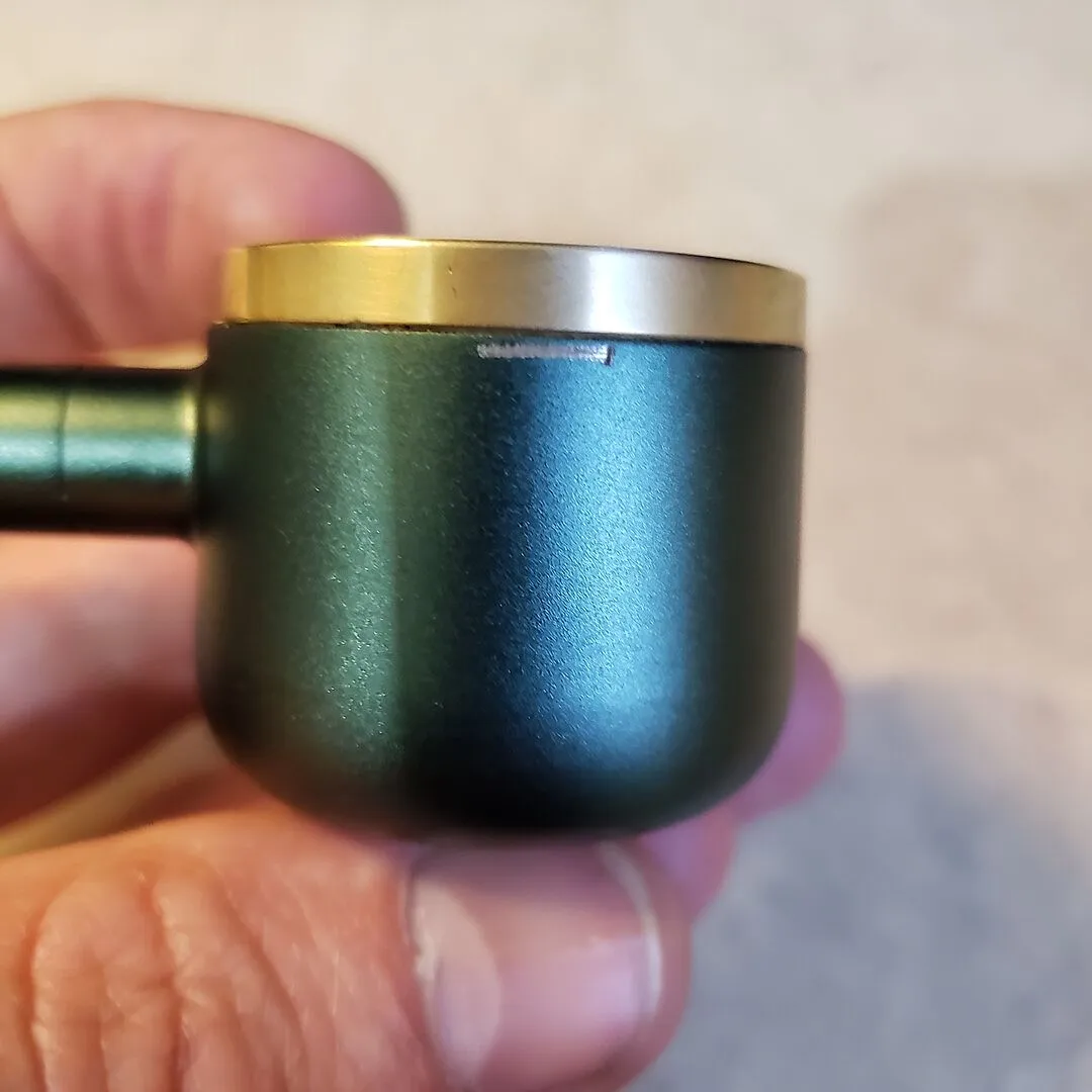 Vessel Pipe Emerald pijp dry herb groen