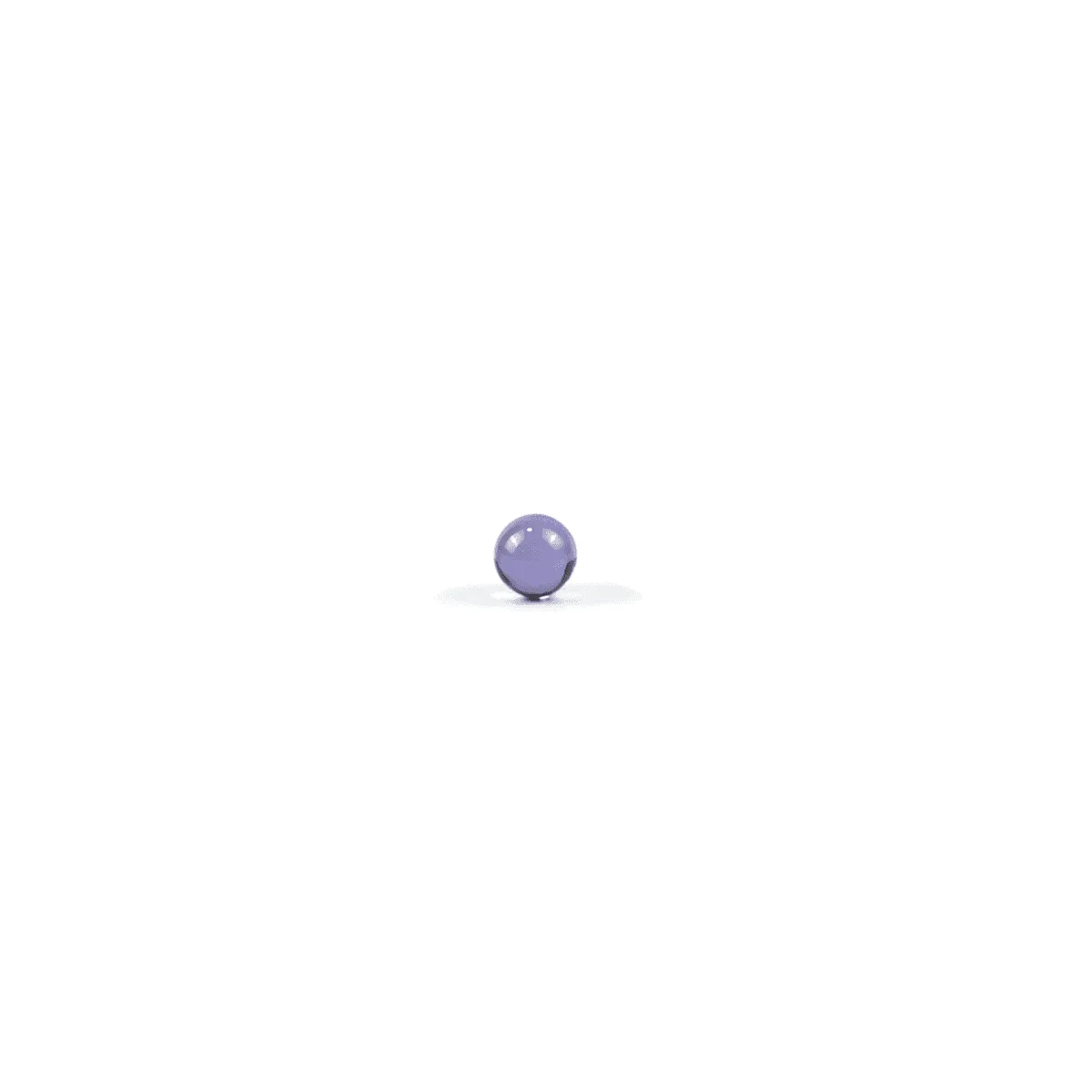 JCVAP Sapphire terp pearls paars 6mm saffier