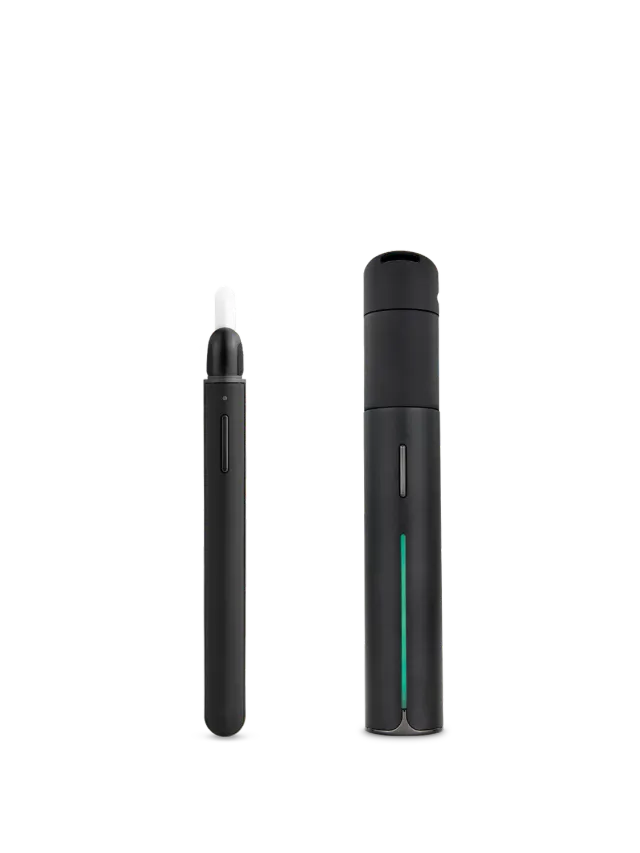 Puffco Pivot vaporizer Onyx met Hot Knife